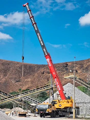 GUINDASTE SANY 80 TONELADAS