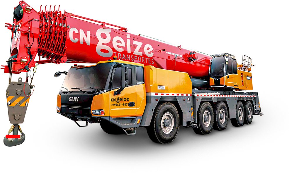 Fotografia em destaque do equipamento GUINDASTE SANY 220 TONELADAS