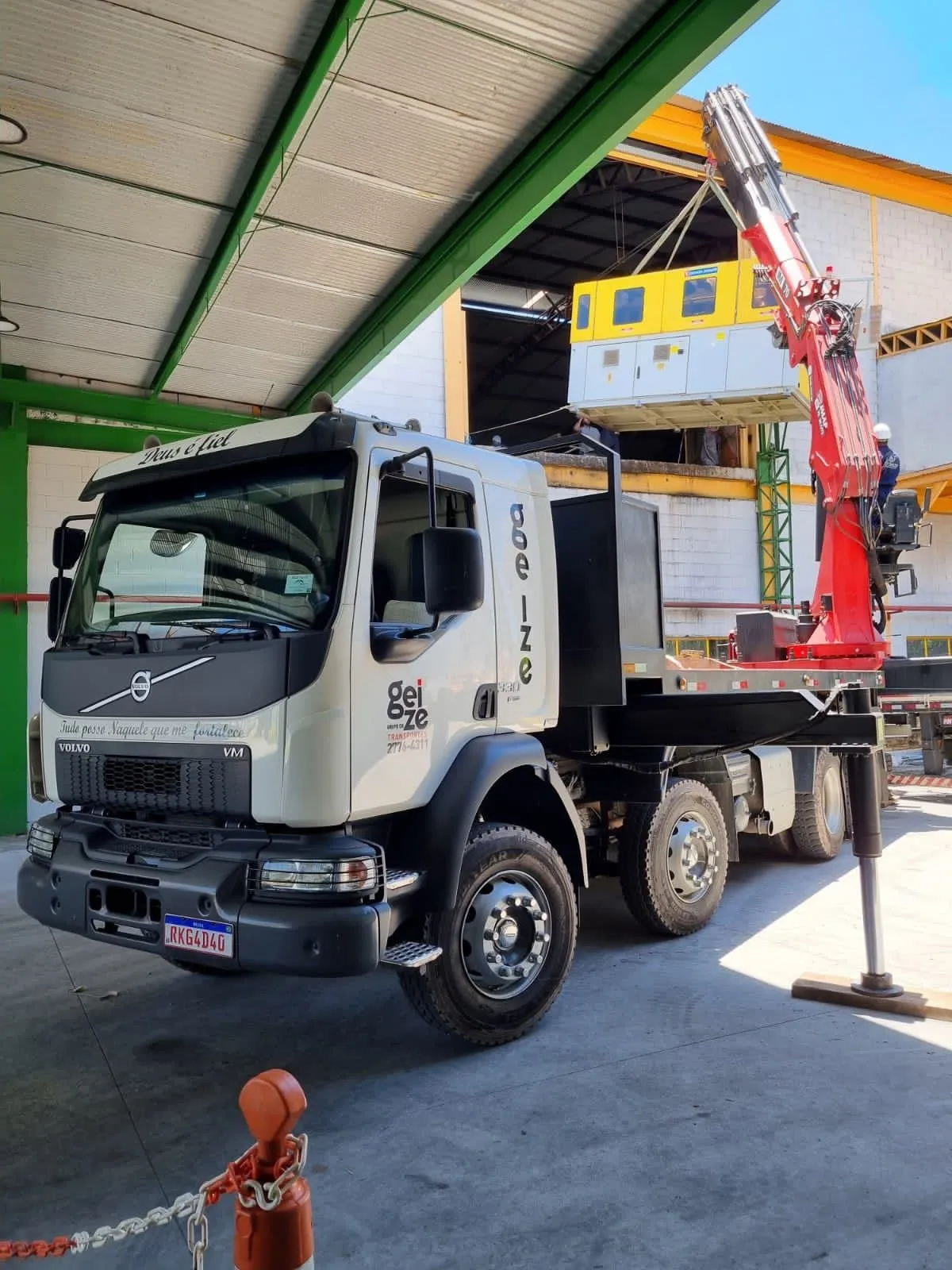 Equipamento da frota: MUNCK 70 TONELADAS